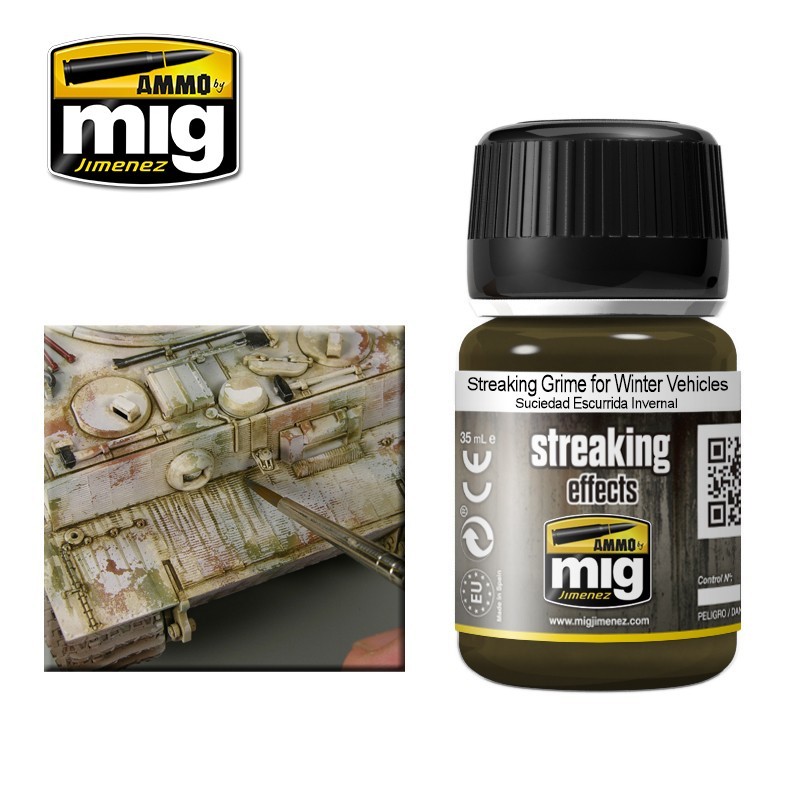 Имитация потеков STREAKING Grime for Winter Vehicles (35mL) (Ammo Mig)