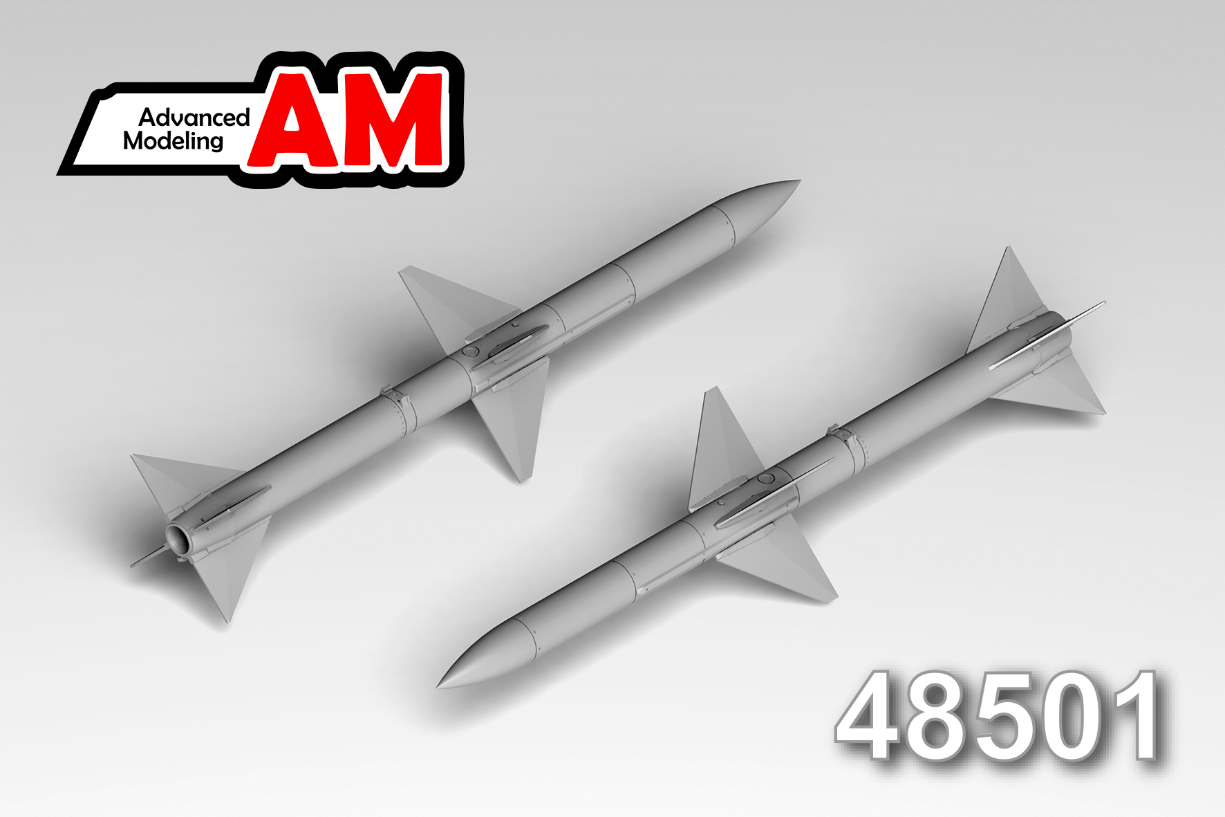 Дополнения из смолы 1/48 Авиационная управляемая ракета AIM-7E (Advanced Modeling)