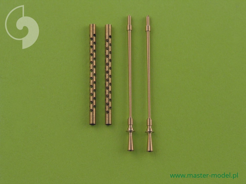 Дополнения из латуни 1/35 Browning M2 aircraft 12.7mm barrels w/ hiders