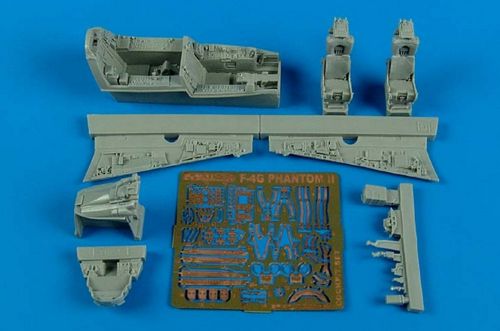 Дополнения из смолы 1/72 Кабина пилота McDonnell F-4G Phantom II (для модели Hasegawa)