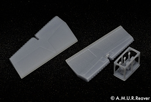 Дополнения из смолы 1/48 Элероны для МиГ-29 9-12 (A.M.U.R.Reaver)