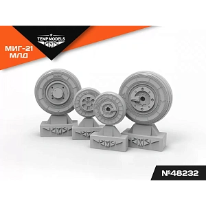Дополнения из смолы 1/48 Колеса шасси МИГ-23 МЛД (Temp Models)