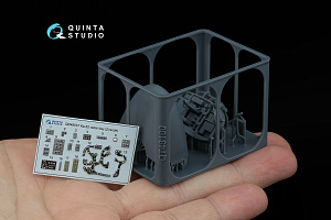 Радарный отсек с носовым конусом для Ка-52 (Звезда/Quinta Models) (с 3D-печатными деталями)