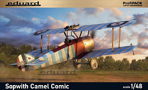 Сборная модель 1/48 Sopwith Camel Comic ProfiPACK edition (Eduard kits)