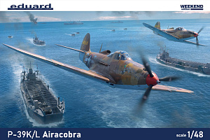 Сборная модель 1/48 P-39K/L Airacobra (Weekend Edition) (Eduard kits)