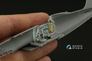 3D Декаль интерьера кабины Macchi C.202 Folgore поздний (Hasegawa/Eduard)