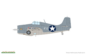 Сборная модель 1/48 GUADALCANAL Grumman F4F-4 Wildcat (Dual Combo kit) (Eduard kits)