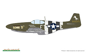 Сборная модель 1/48 North-American P-51B/C Mustang with dorsal fin The ProfiPACK (Eduard kits)