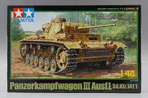 Сборная модель 1/48 Немецкий средний танк PzKpfw. III Ausf. L (Tamiya)