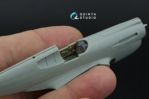 3D Декаль интерьера кабины P-40E Warhawk (Academy/Моделист) (с 3D-печатными деталями)