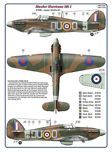Декаль 1/72 312 th Squadron RAF, Part IV / 2 decal version (AML)