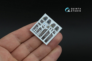 3D Декаль интерьера кабины AV-8B Harrier II Plus (UMa) (малая версия)