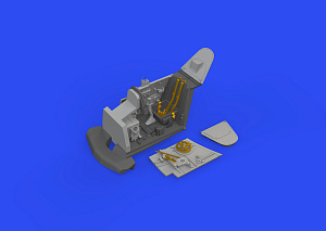 Дополнения из смолы 1/72 Кабина пилота Avia S-199 (Erla) (для модели Eduard kits)