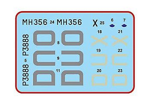 Декаль 1/72 312 th Squadron RAF, Part IV / 2 decal version (AML)