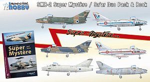 Сборная модель 1/72 Dassault SMB-2 Super Mystere/Sa'ar Duo Pack & Book The SMB.2 (Special Hobby)