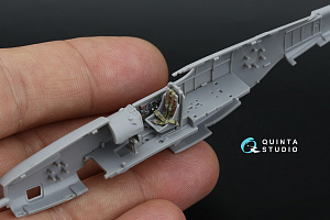 3D Декаль интерьера кабины P-51B/P-51C Mustang (Arma Hobby)
