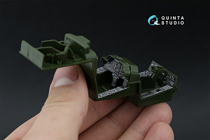 3D Декаль интерьера кабины AH-64A (Academy/Modelist) (малая версия)