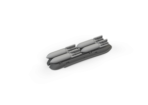 Дополнения из смолы 1/72 Avia S-199 4xETC 50 rack with bombs (для модели Eduard)