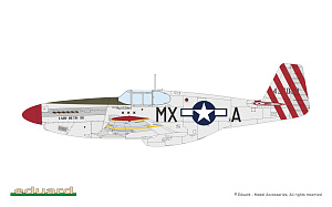 Сборная модель 1/48 North-American P-51B/C Mustang Weekend edition (Eduard kits)