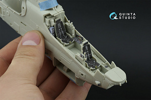 3D Декаль интерьера кабины AH-1Z Zulu Cobra/Viper (KittyHawk) (с 3D-печатными деталями)