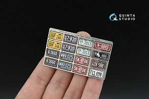 Автомобильные номера США, западные штаты, 1950-1960 (для всех моделей) (на метал. основании), часть2