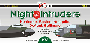 Декаль 1/72 Night Intruders, Pt.2 (DK Decals)