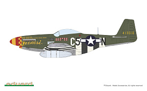 Сборная модель 1/72 North-American P-51D-5 Mustang The ProfiPACK edition (Eduard kits)