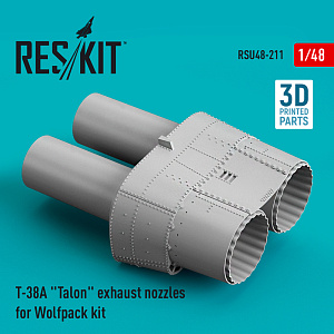 Дополнения из смолы 1/48 Northrop T-38A "Talon" exhaust nozzles (ResKit)