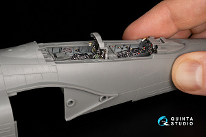 3D Декаль интерьера кабины F-4G early (Meng) (с 3D-печатными деталями)