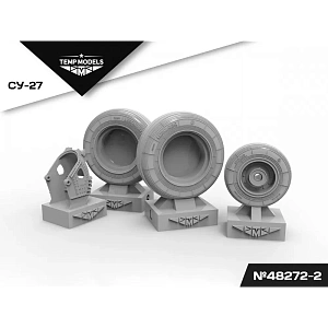 Дополнения из смолы 1/48 Колеса шасси СУ-27 3Д (Temp Models)