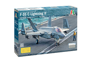 Сборная модель 1/72 Lockheed-Martin F-35C Lightning II (Italeri)