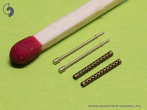 Дополнения из латуни 1/72 Browning M1919 .30 cal gun barrels (2 pcs.)