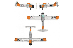 Сборная модель 1/48 de Havilland Canada L-20A/U-6A Beaver (Dora Wings)