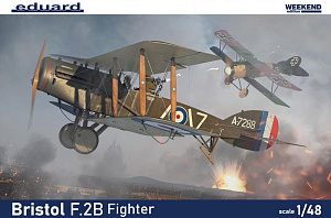 Сборная модель 1/48 Bristol F.2B Fighter The Weekend edition kit (Eduard kits)