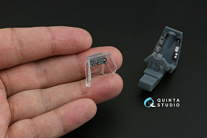 3D Декаль интерьера кабины Ка-50 (черные панели) (HobbyBoss/ARK) (с 3D-печатными деталями)