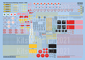 Декаль 1/48 Hawker Siddeley/BAe Hawk- RAF/FAA aircraft (Kits-World)