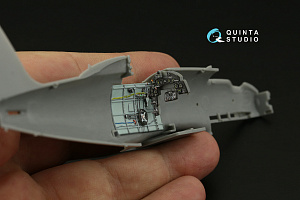 3D Декаль интерьера кабины Macchi C.202 Folgore поздний (Hasegawa/Eduard)