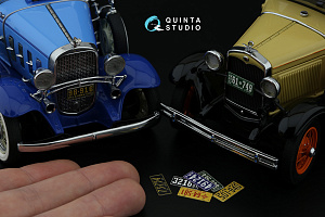 Автомобильные номера США, юго-западные штаты, 1910-1940 (для всех моделей) (на метал. основании)