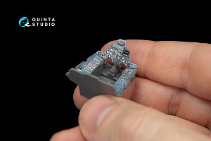 3D Декаль интерьера кабины Су-27УБ (для модели GWH)