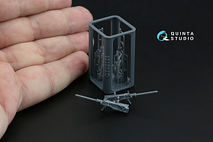 Авиационный пулемет Browning .50 AN_M2 (подвижный), 2 шт (для всех моделей)