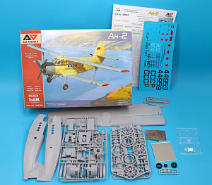 Сборная модель 1/48 Антонов Ан-2 (A & A Models)