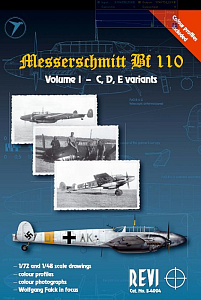 Авиационные книги Messerschmitt Bf 110 C/D/E variants Vol.1 (REVI)