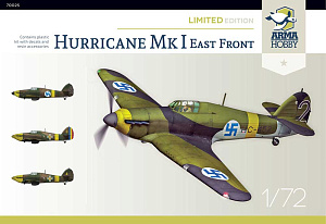 Сборная модель 1/72 Hawker Hurricane Mk.I Eastern Front Limited Edition(Arma Hobby)