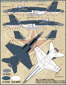 Декаль 1/32 McDonnell-Douglas F/A-18C Hornet 164277 (Furball Aero-Design)