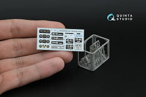 3D Декаль интерьера кабины для семейства ЗиЛ-130 (AVD) (с 3D-печатными деталями)