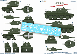 Декаль 1/35 Bt-7 М (Colibri Decals)