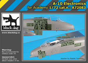 Дополнения из смолы 1/72 Fairchild A-10A Thunderbolt II электроника (для модели Academy kits)