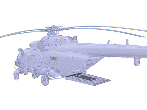 1/48 Сборная модель вертолета Ми-171Ш (Звезда)