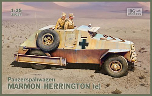 Сборная модель 1/35 Panzerspähwagen Marmon-Herrington (e) (IBG Models)