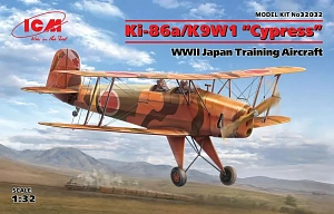 Сборная модель 1/32 Ki-86a/K9W1 'Cypress' Japanese WWII Trainer (ICM)
